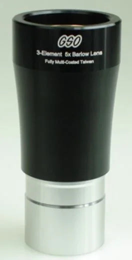 GSO 1.25 inch 5x Barlow Lens