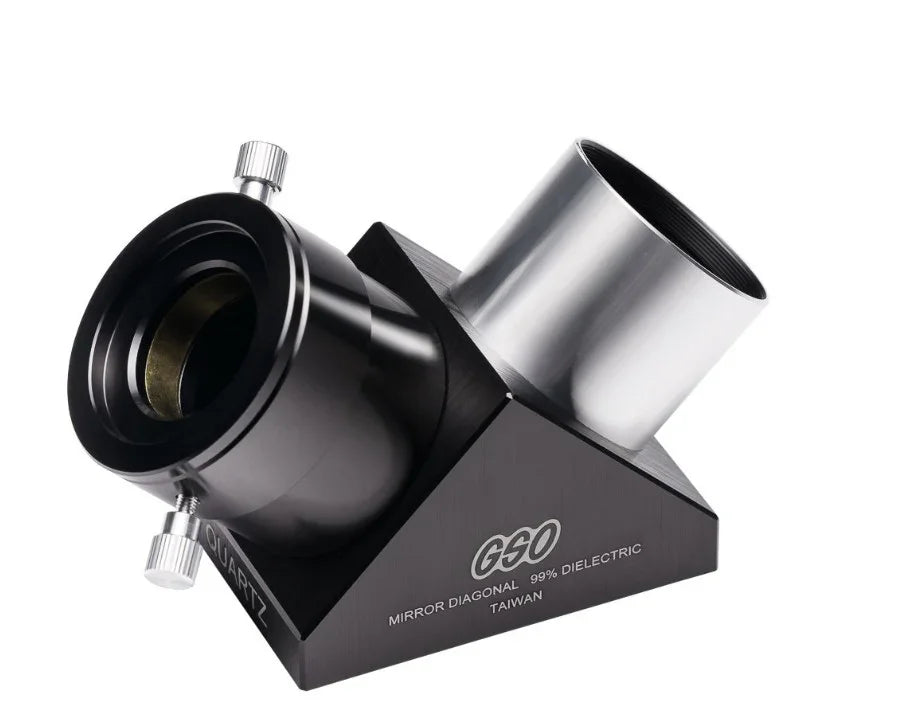 Quartz - GSO - 2" 99% Dielectric Quartz Mirror Diagonal CNC