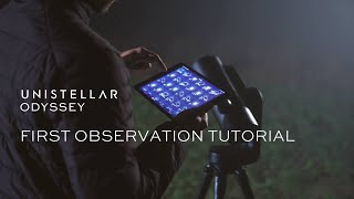 ODYSSEY | First Observation Tutorial