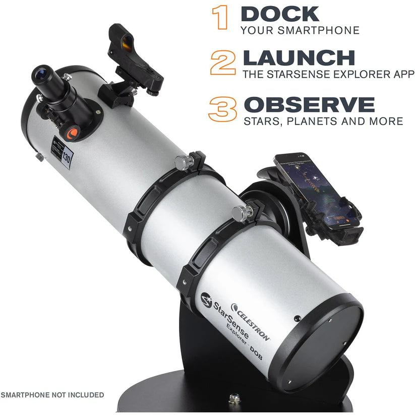 Celestron StarSense Explorer 130mm Dobsonian Telescope