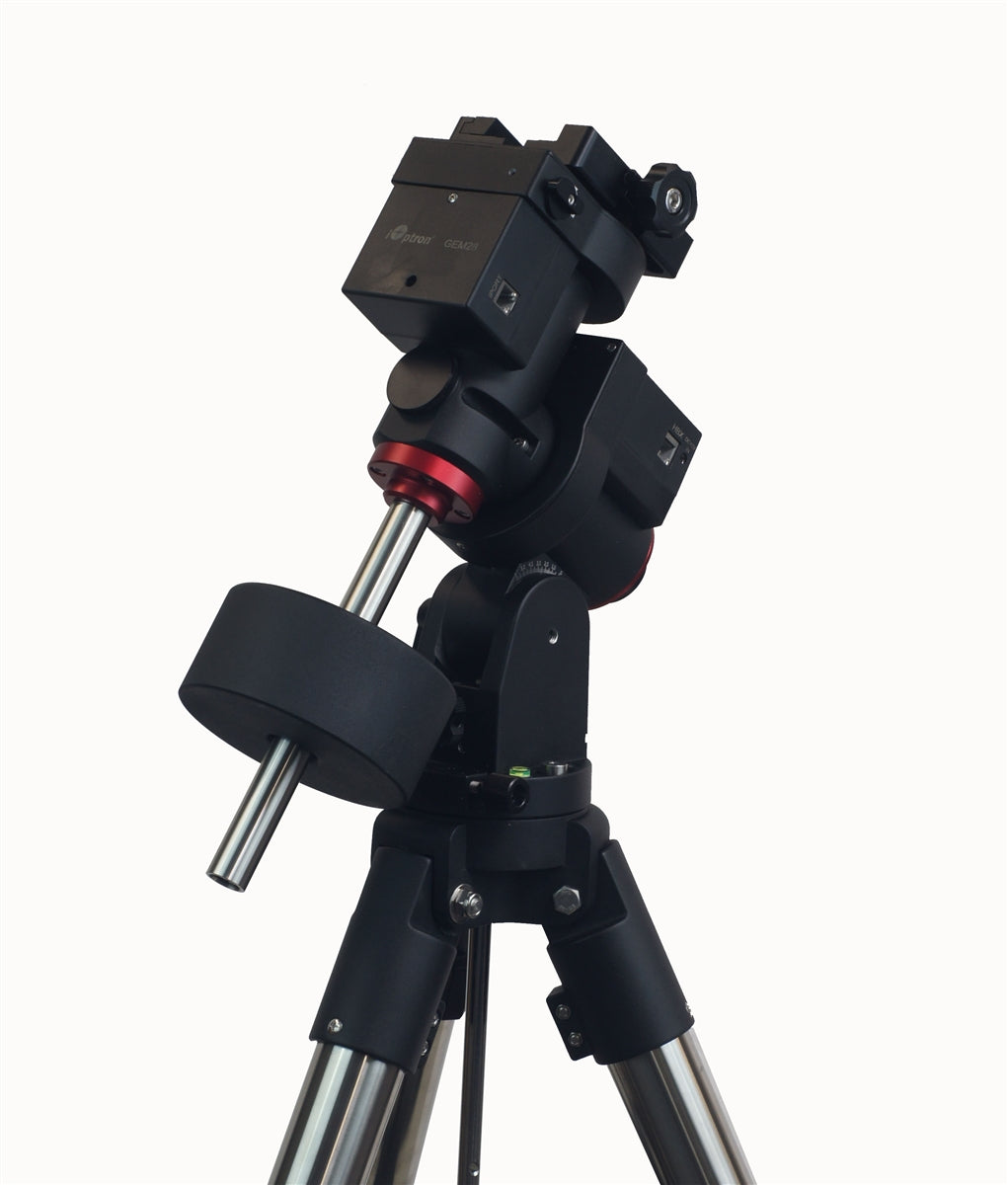 i-OPTRON GEM28 GoTo Mount with iPolar and LiteRock Tripod