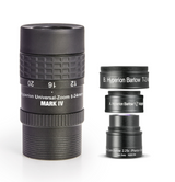 Baader Hyperion Universal Zoom Mark IV, 8-24mm Eyepiece with Hyperion-Barlow 2.25x